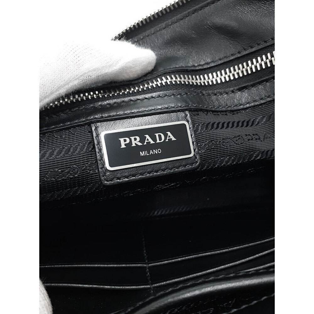 Prada Saffiano Leather Clutch Bag - Picture 9 of 9